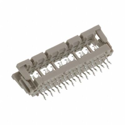 コネクターの板電源コネクタ1-1393536-6に乗るワイヤー1.27 Mmのピッチ