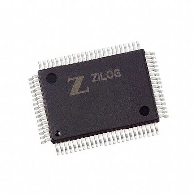 Z8F6423FT020SGのマイクロ制御回路および埋め込まれたプロセッサIC MCUの抜け目がない破片